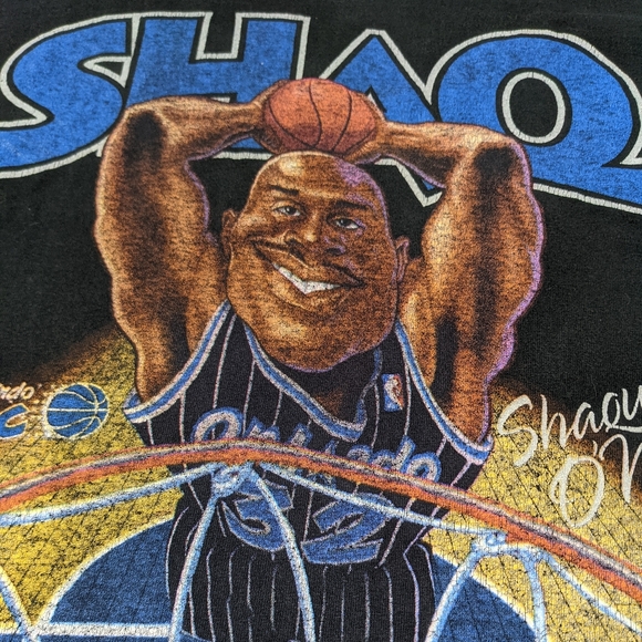Vintage 90s Shaq Orlando Magic T-shirt - Picture 3 of 5